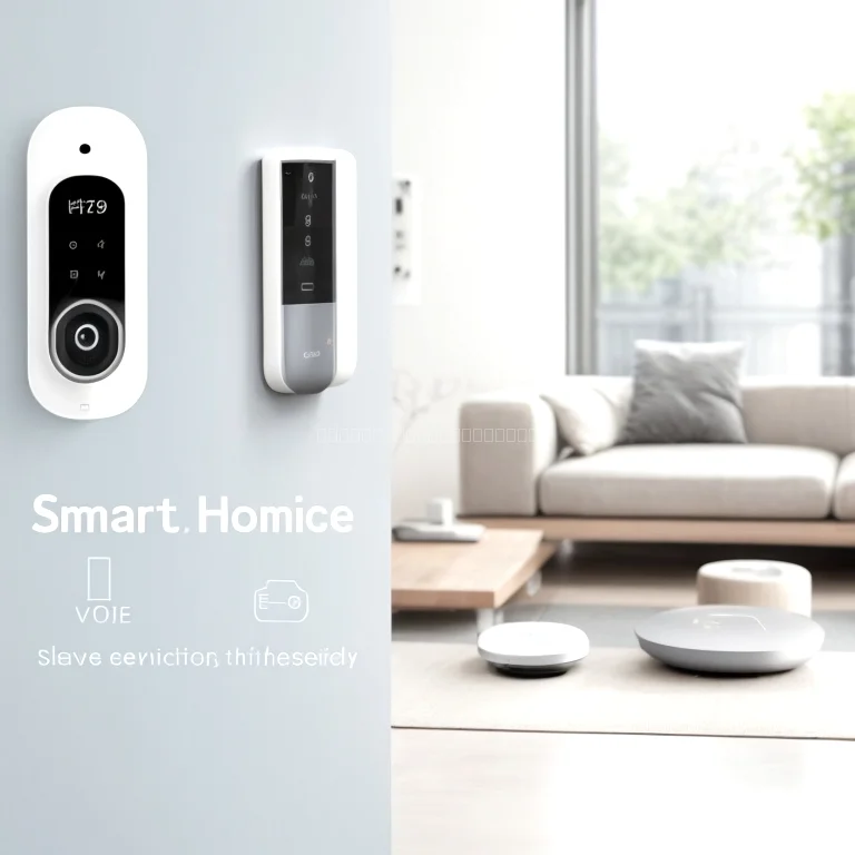 Illustration of smart home device ecosystem and testing process