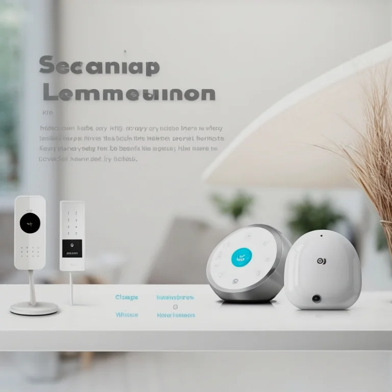 comparison chart of smart home devices in a living room
