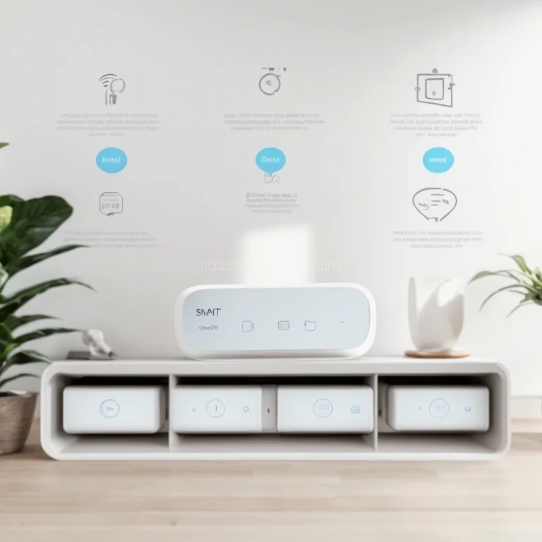 technician installing smart home hub